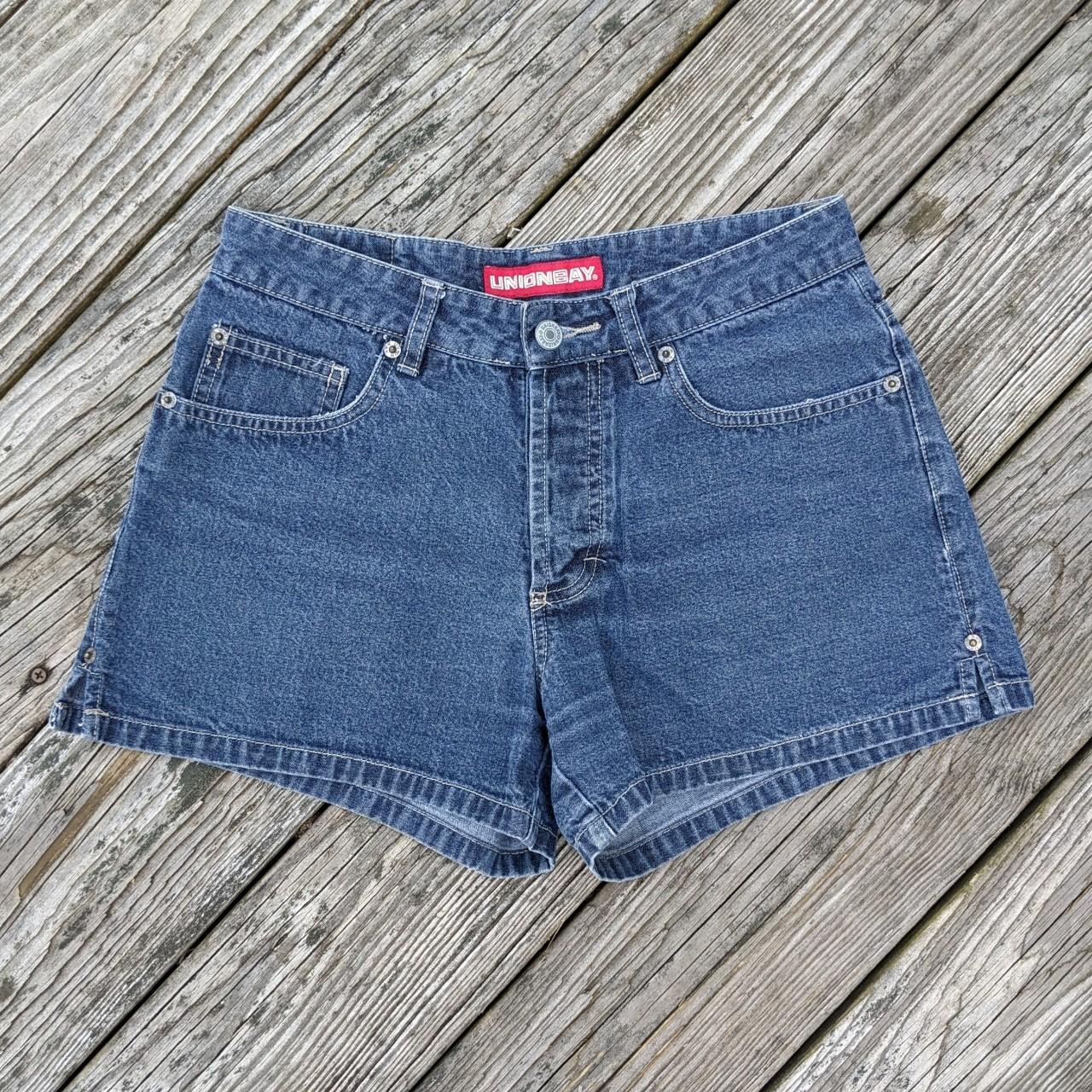Vintage 90's Union Bay Denim Jean Shorts Labelled... Depop