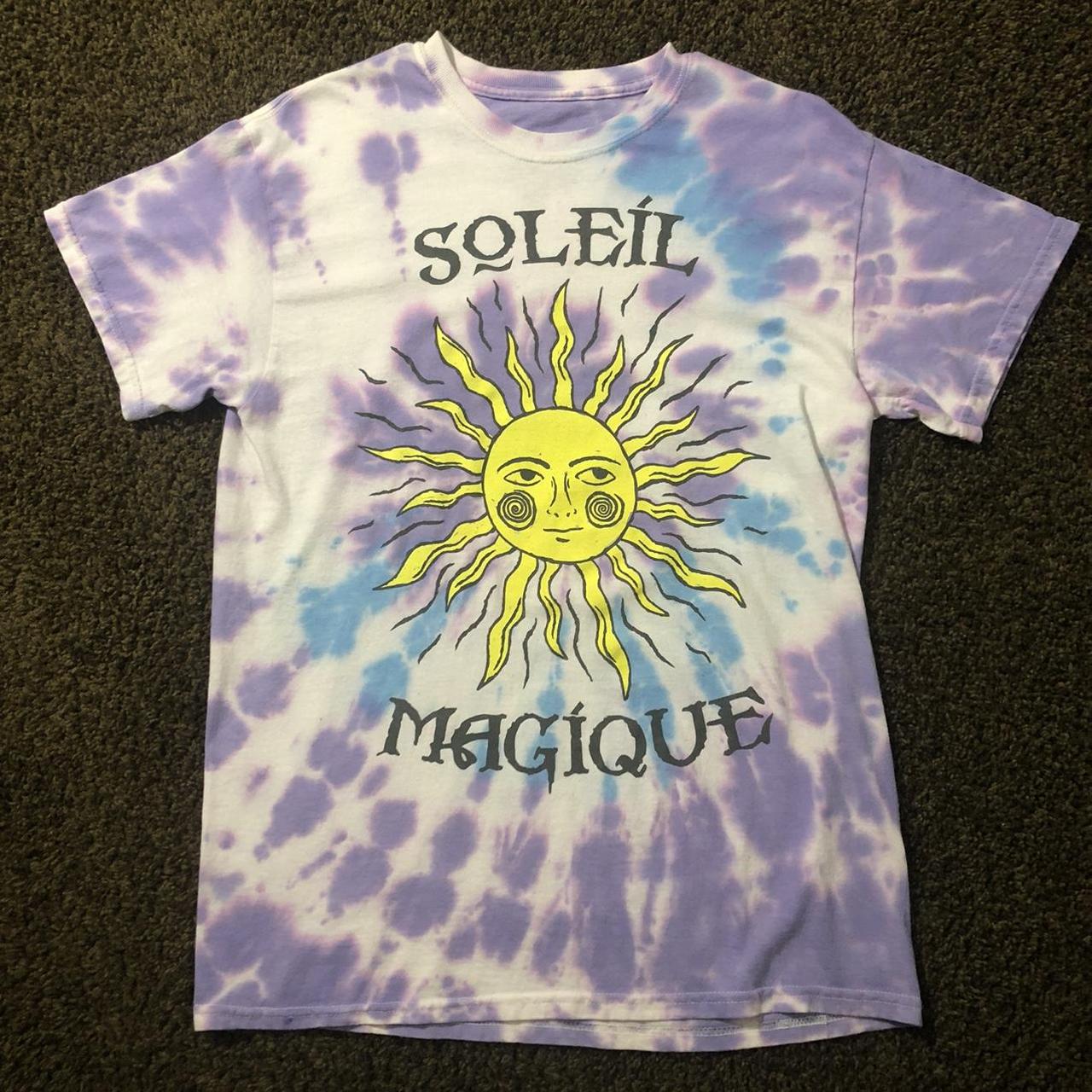 TieDye Sun 🌞 Soleíl Magíque Tee Size Medium,