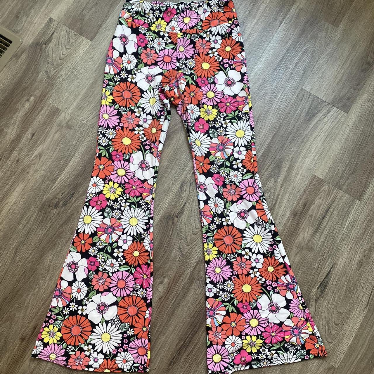 Super cute flare pants! #hippie #flarepants #pants... - Depop