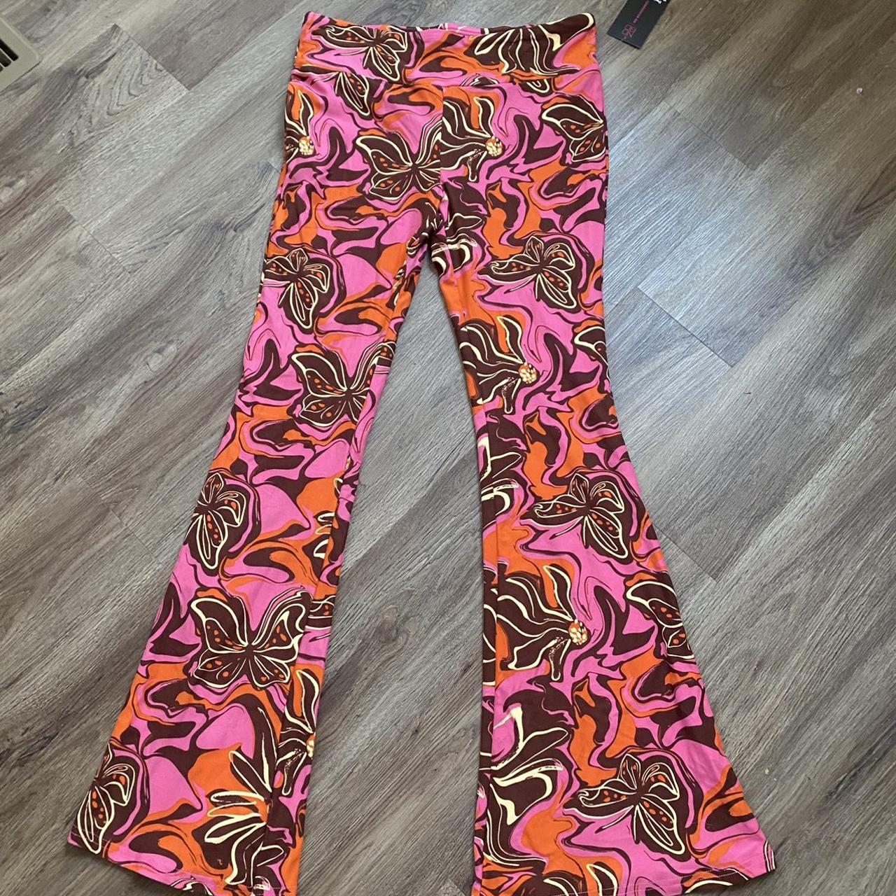 Super cute flare hippie pants! #flarepants #hippie... - Depop