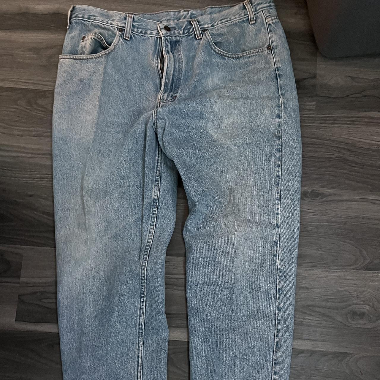 vintage gap jeans, no tags so I measured size 40 - Depop