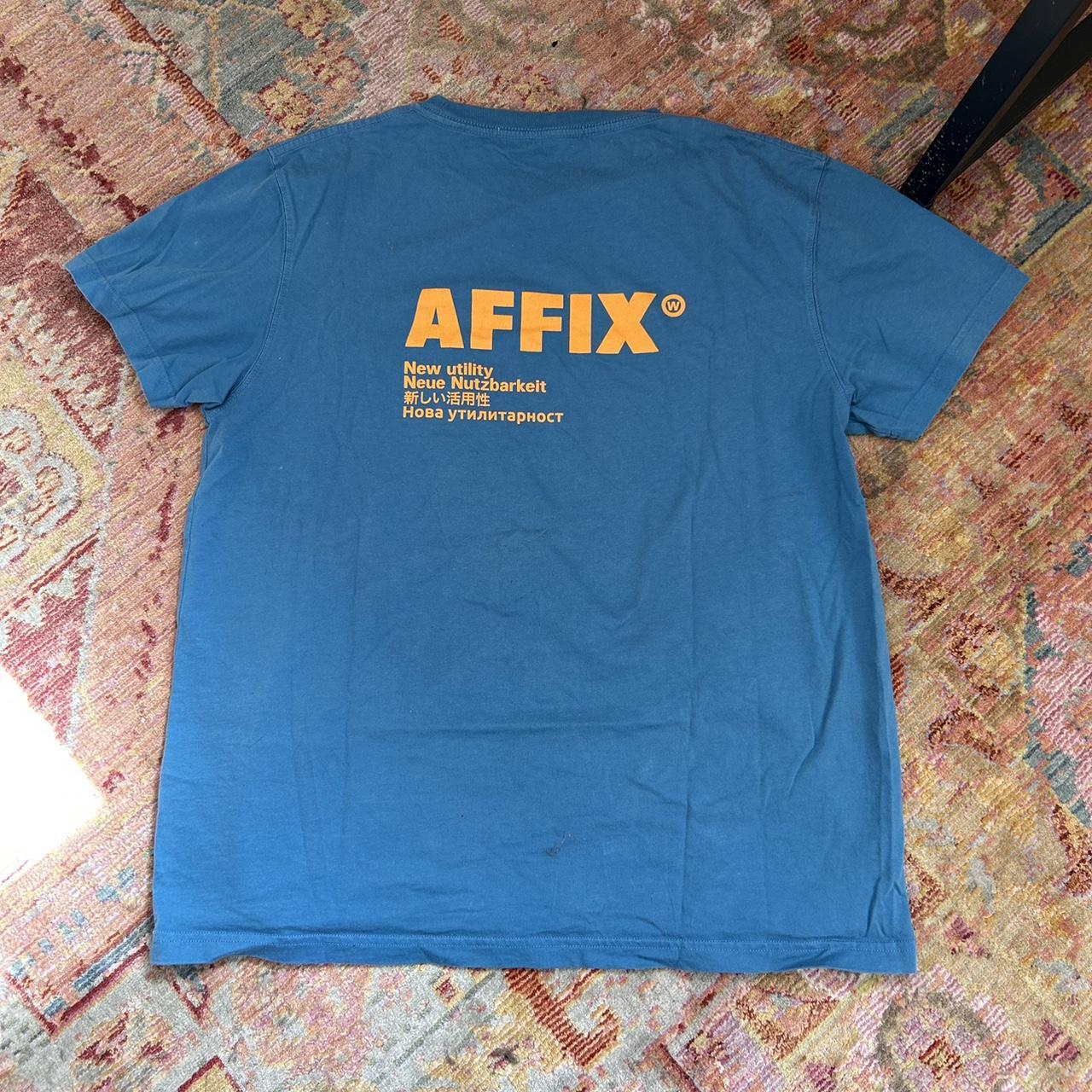 Affix Men's Blue T-shirt