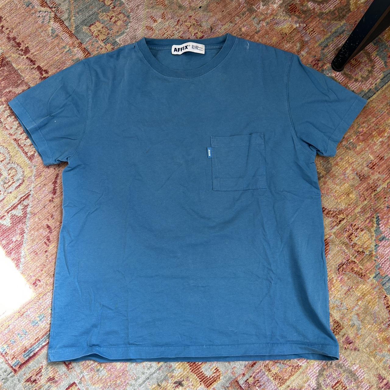 Affix Men's Blue T-shirt (2)