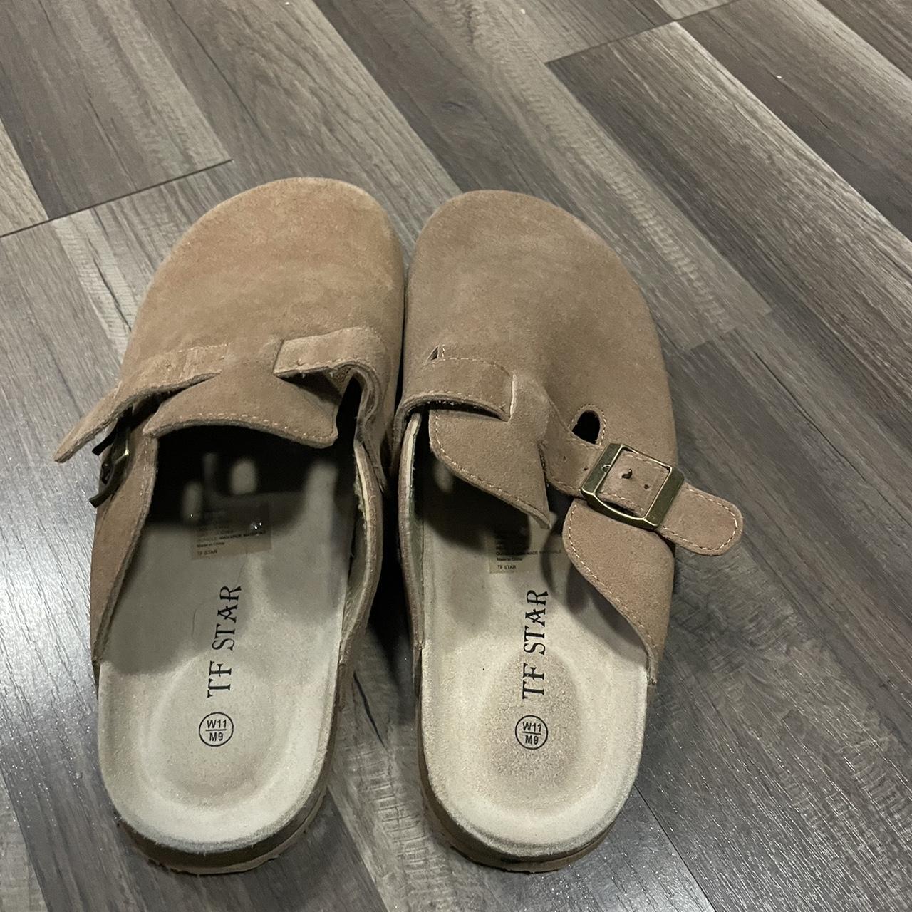 Birkenstock dupes Great condition Buckle needs... Depop