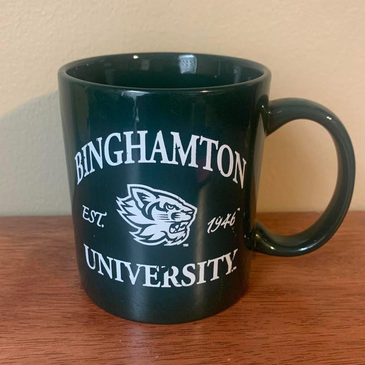 Binghamton University Bearcats 12 oz Used Novelty... Depop