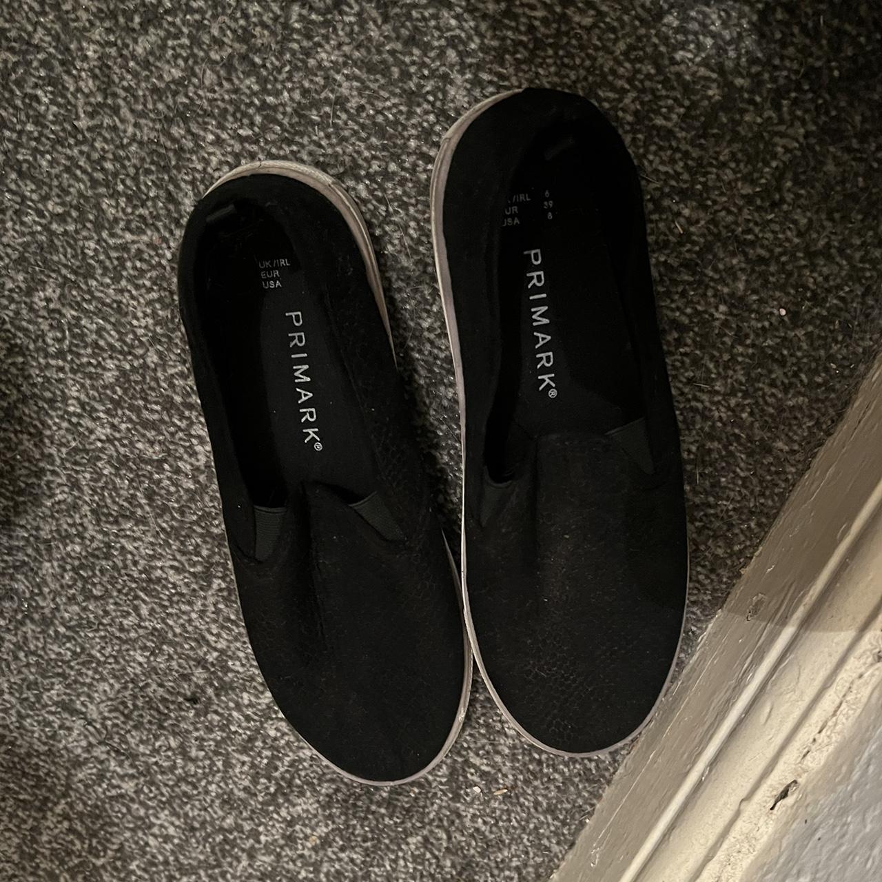 SNAKE SKIN BLACK SHOES PRIMARK never worn some... Depop
