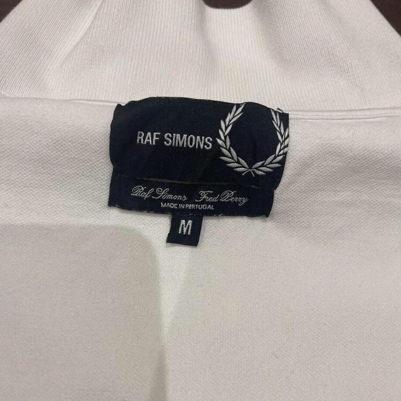 FRED PERRY X RAF SIMONS YOKE PRINT POLO Great | Depop