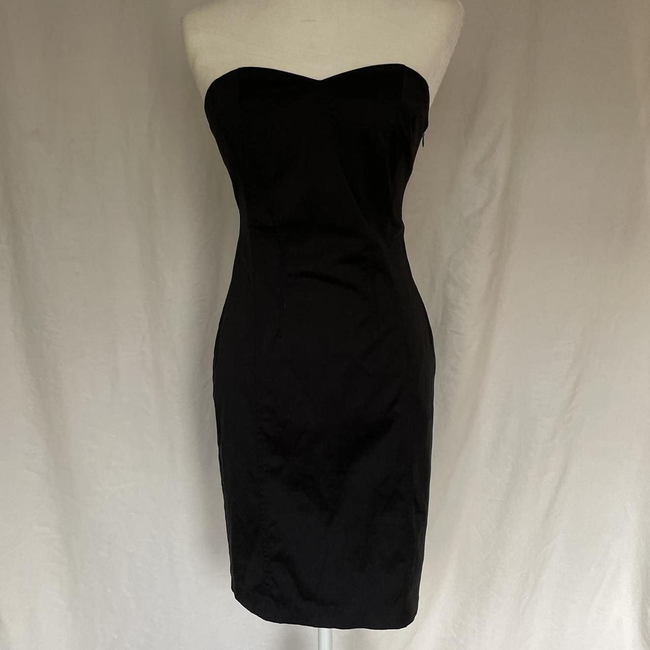 Express Women's Black Dress | Depop