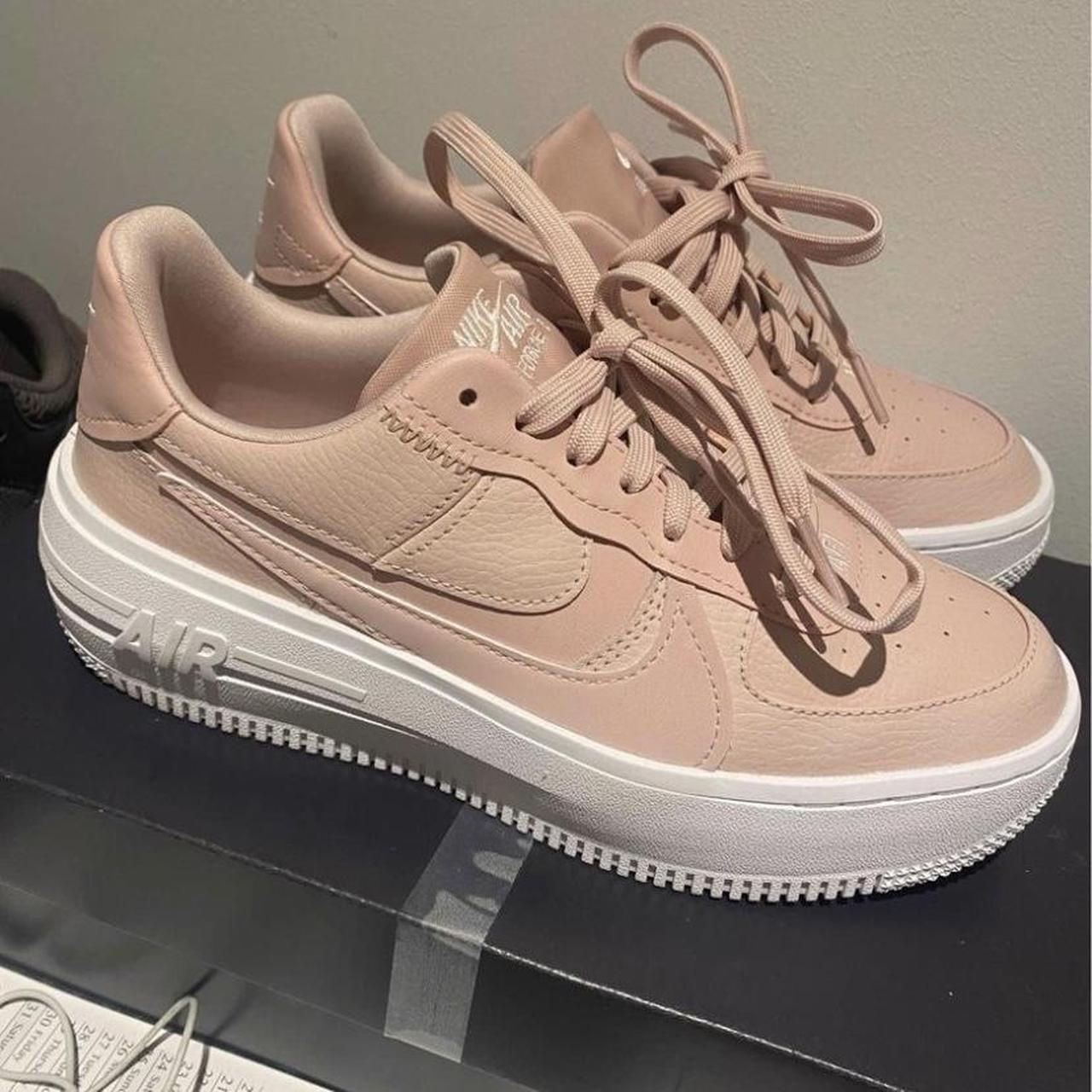 nike air force pink suede womens