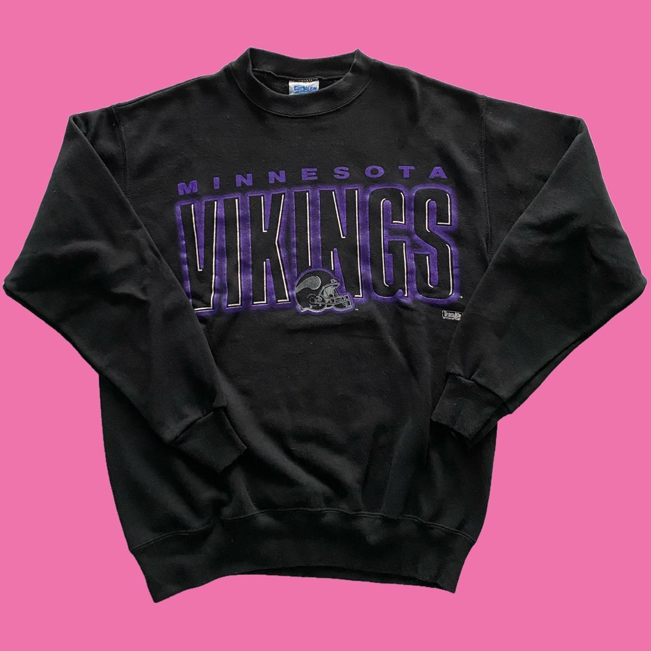 MINNESOTA VIKINGS 90s Vintage Longsleeve Shirt NFL American 