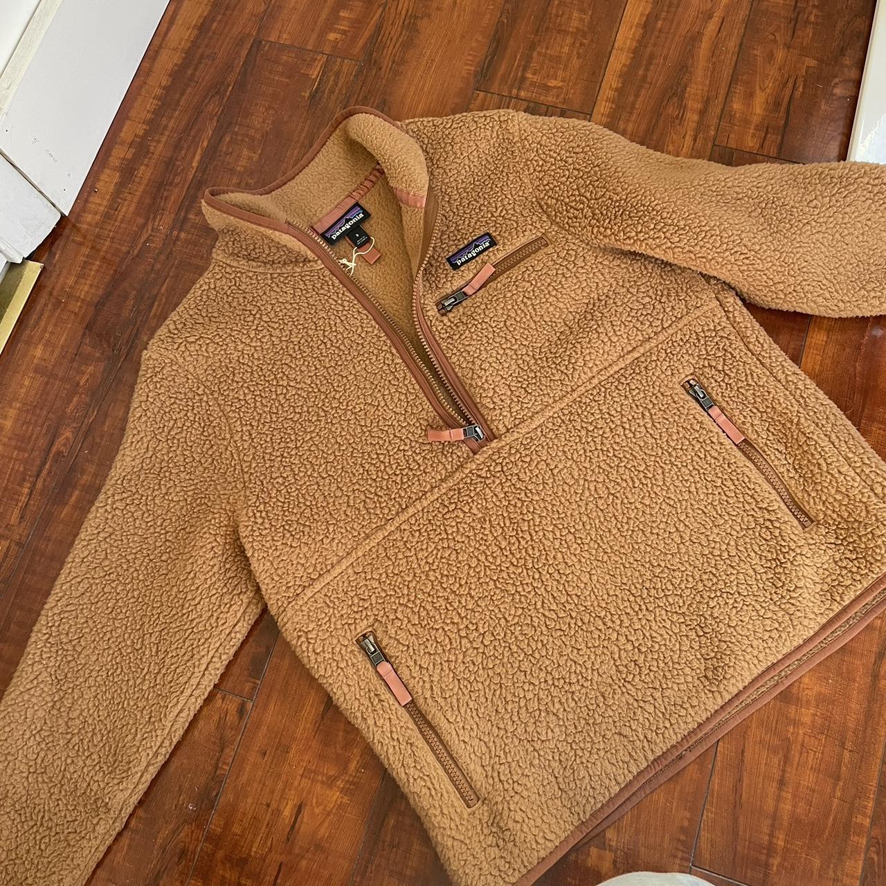 Small Patagonia Sherpa Retro Pile Marsupial Fleece... - Depop