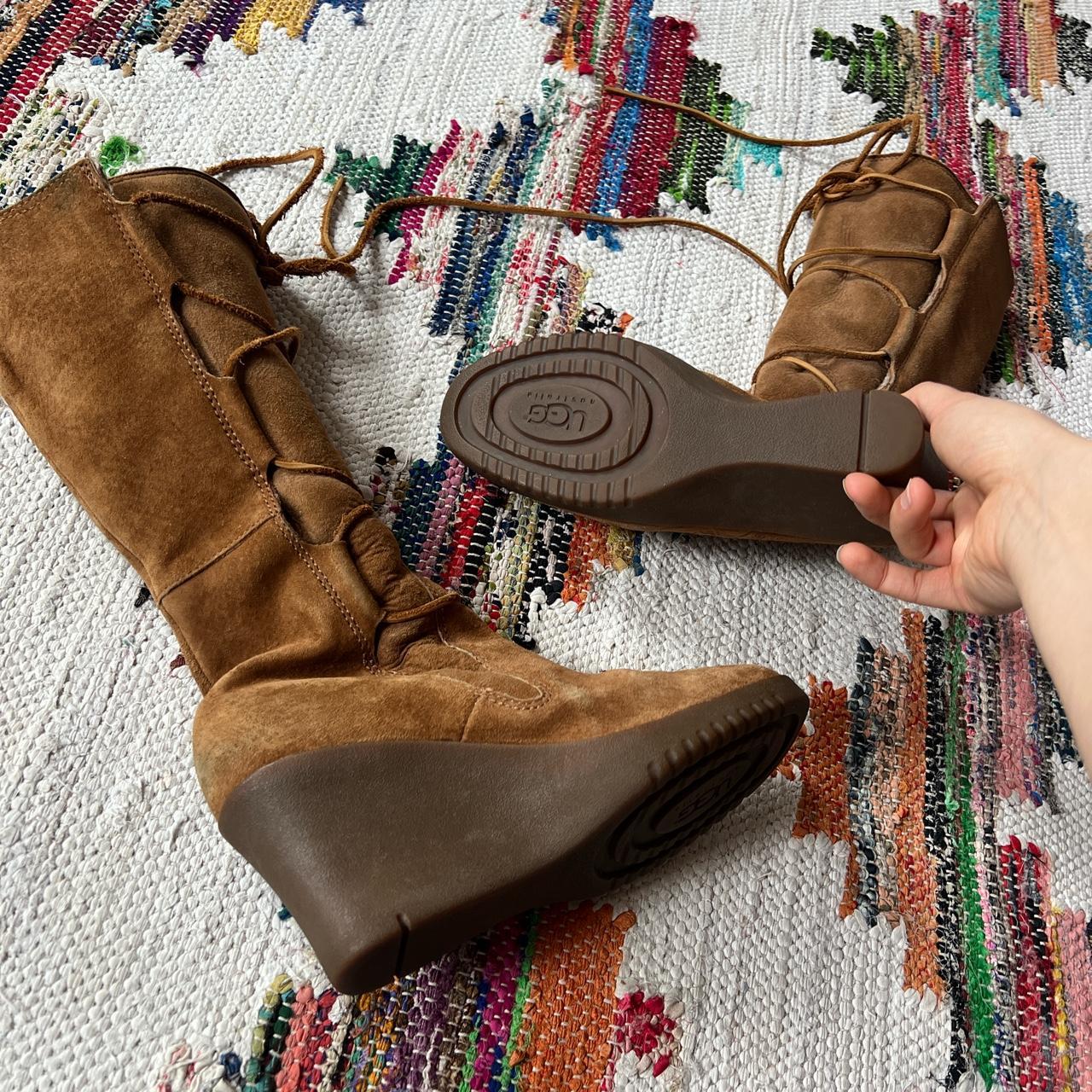 Ugg australia store lace up boots