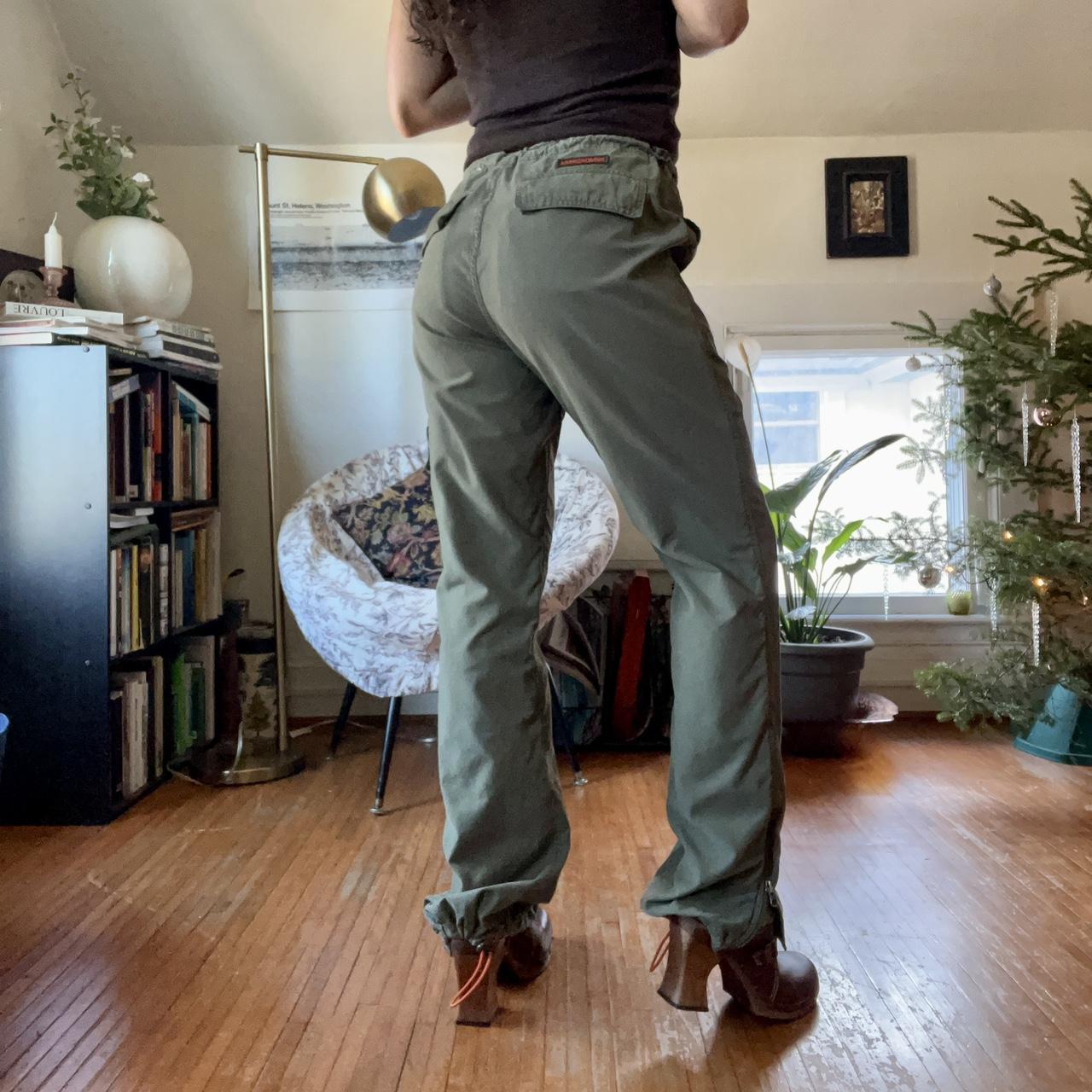 Vtg Y2K Abercrombie & Fitch Mens Convertible Pants Cargo