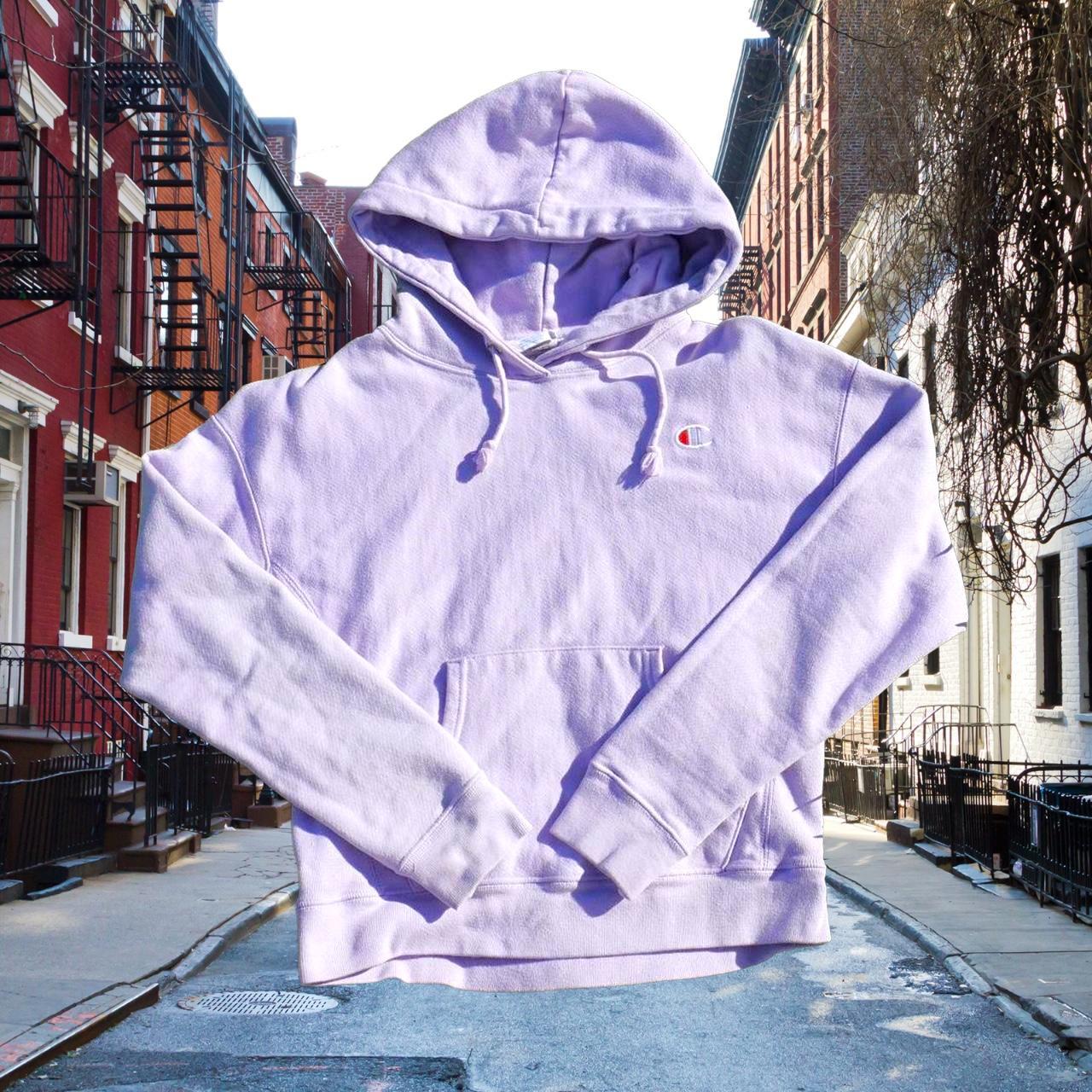 Women s Lavender Champion Reverse Weave Hoodie