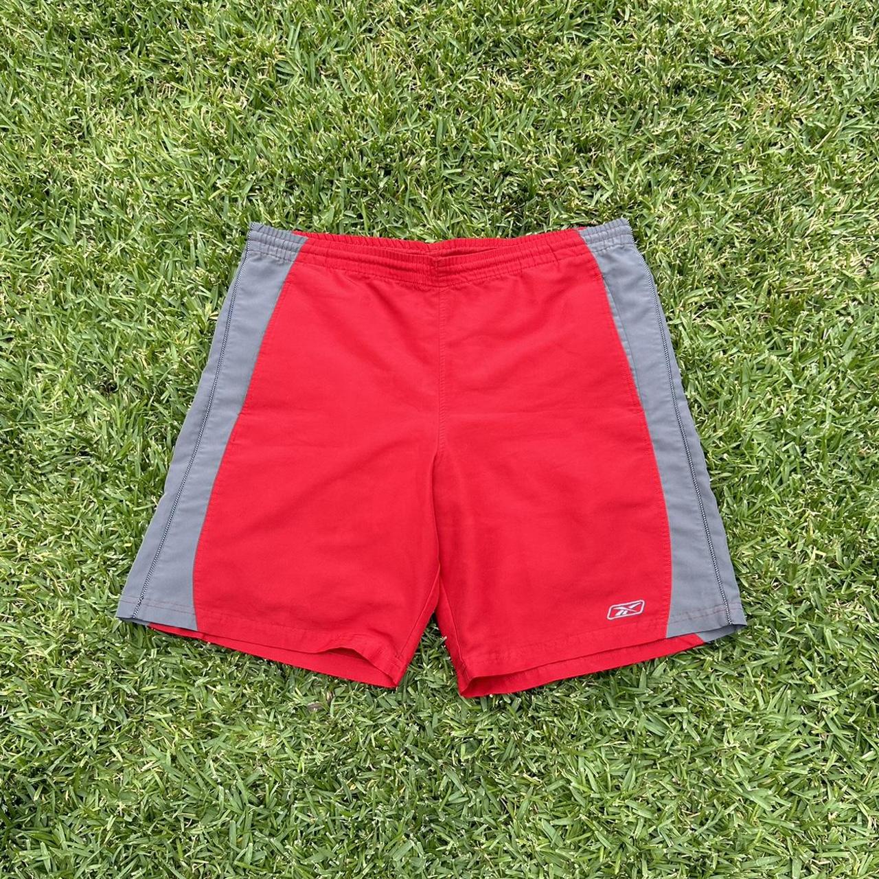 Reebok shorts mens best sale red