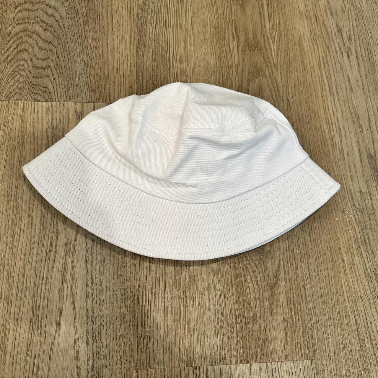 Plain white bucket hat deals