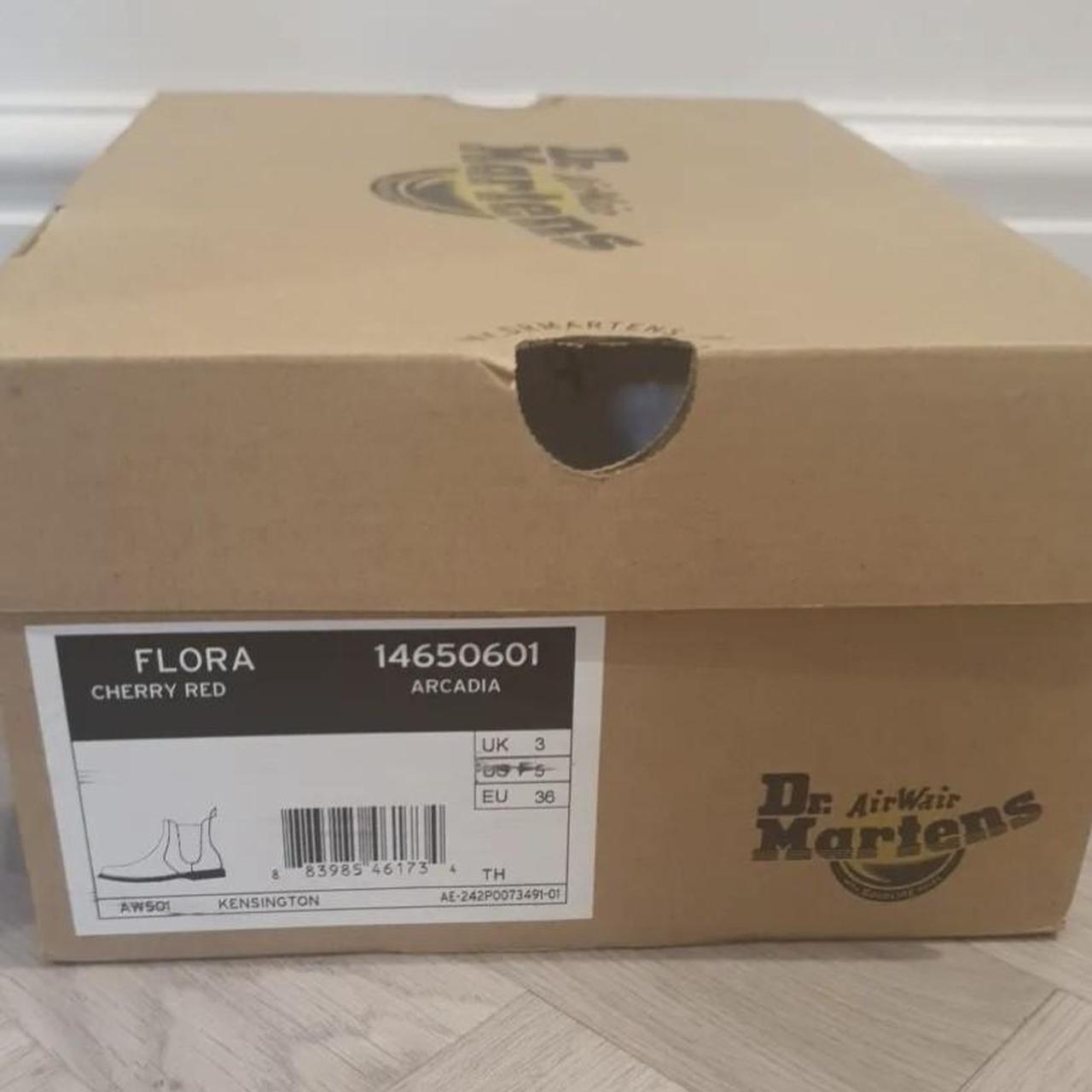 Dr martens kensington outlet flora burgundy