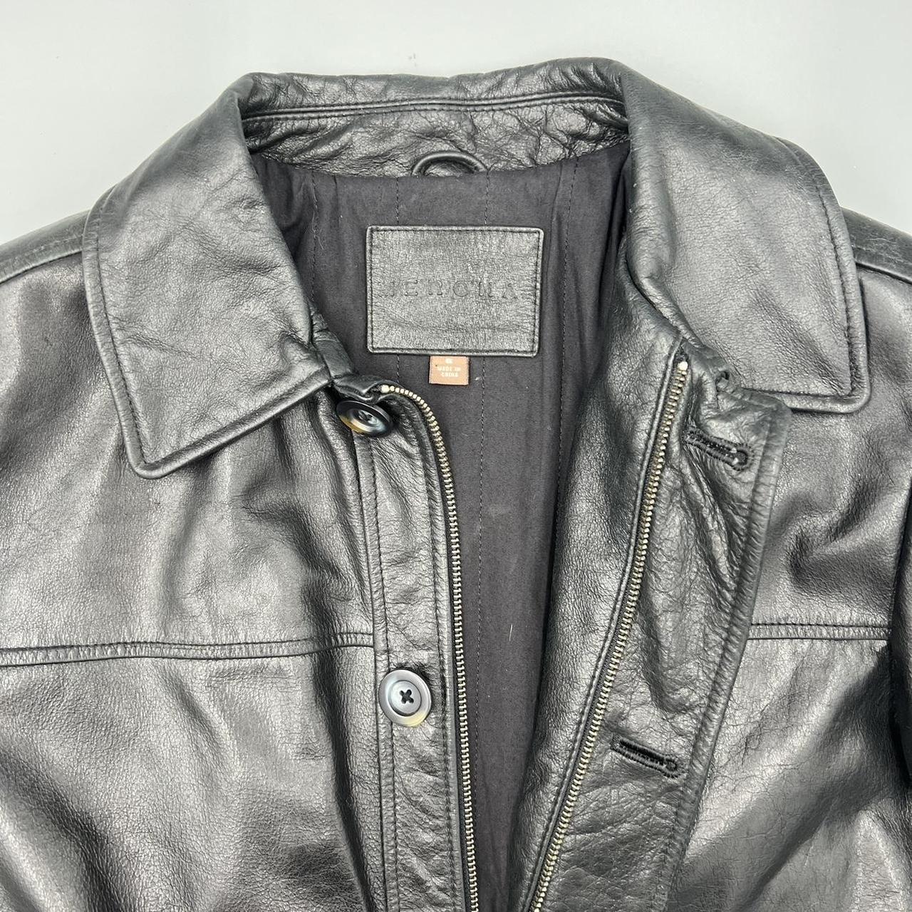 Merona men's cheap leather jacket