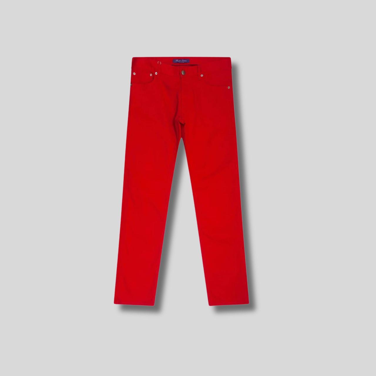 Ralph Lauren red jeans ITEM DESCRIPTION Bright red. Depop