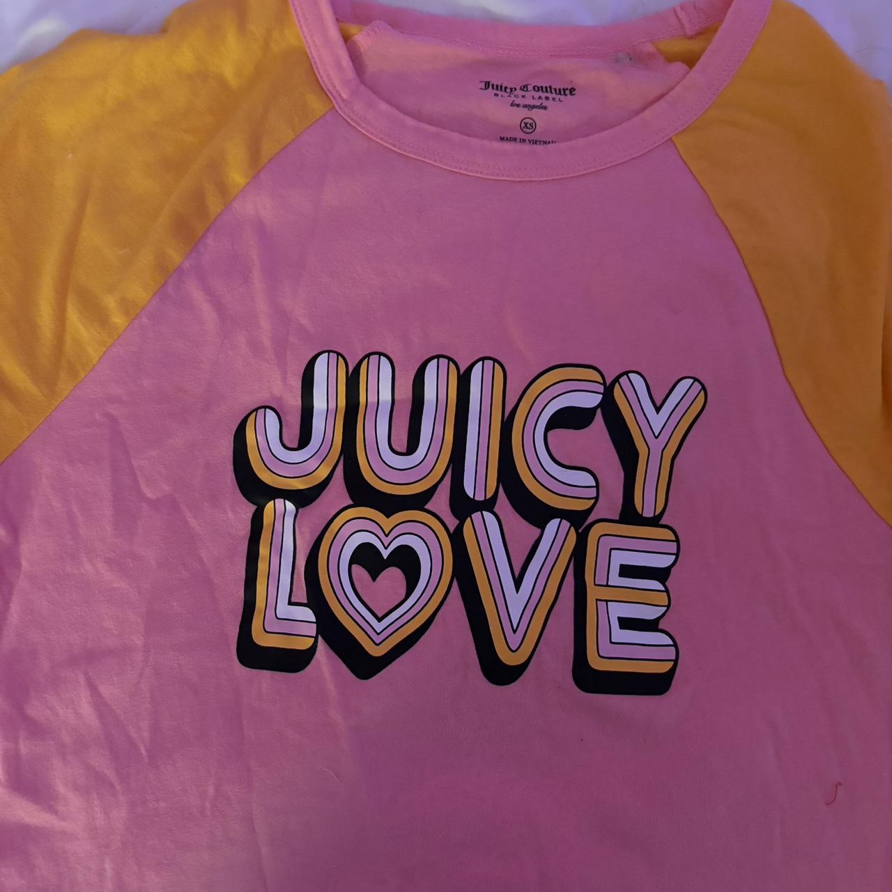 juicy tee size xs - Depop