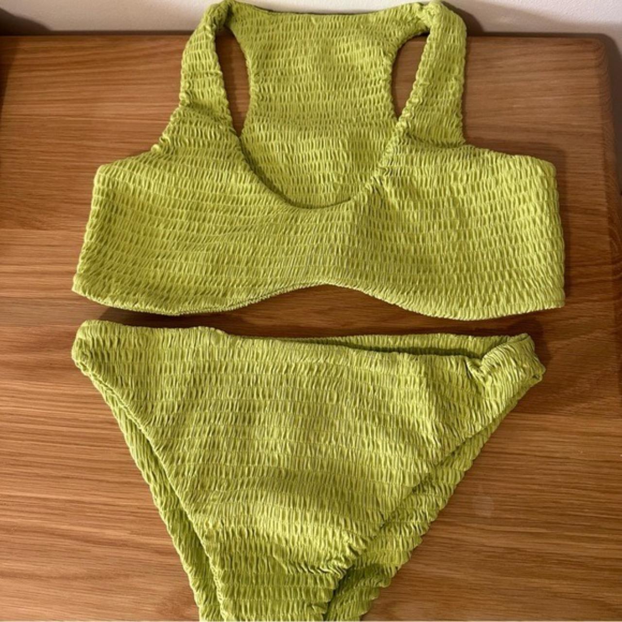 Naked Wardrobe Lime Green Bikini New Never Worn No Depop 