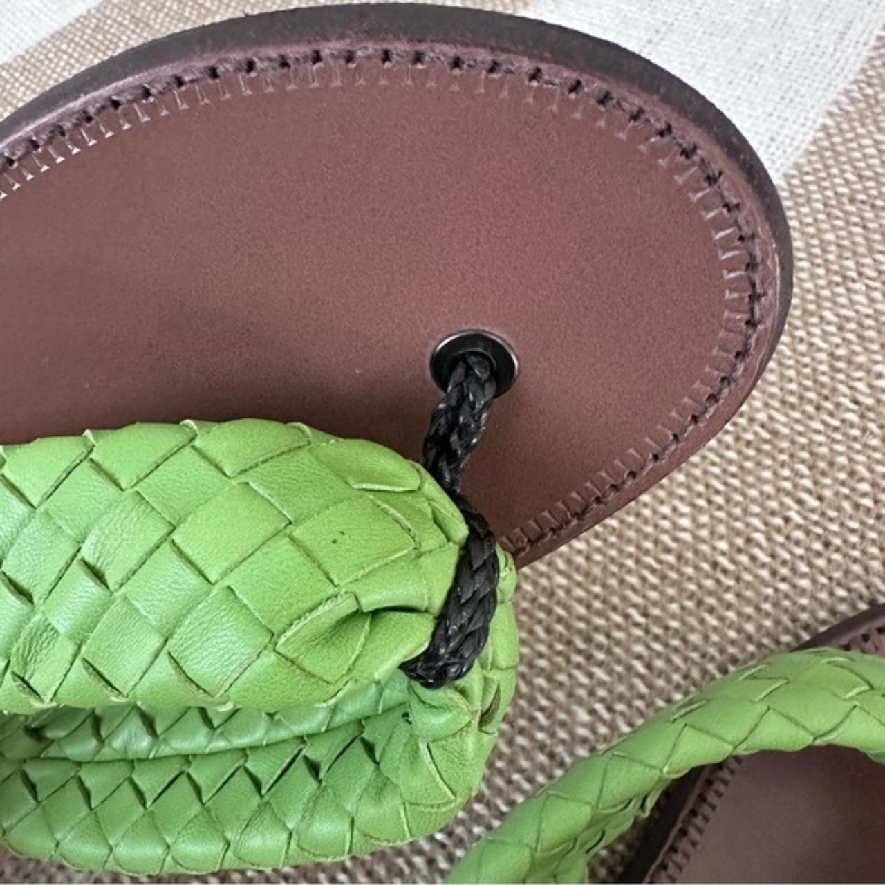［25ss新作］BOTTEGA VENETA THONG SANDAL Bottega Veneta Stretch Leather Strappy Thong Sandals size