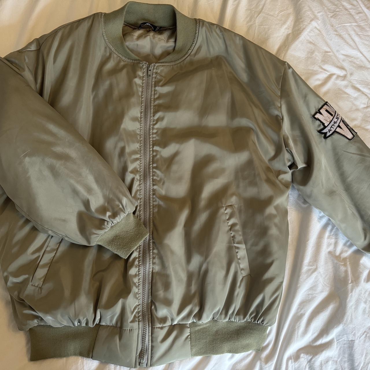 Boohoo Varsity Bomber Jacket Womens Boohoo Embroidered Oversized