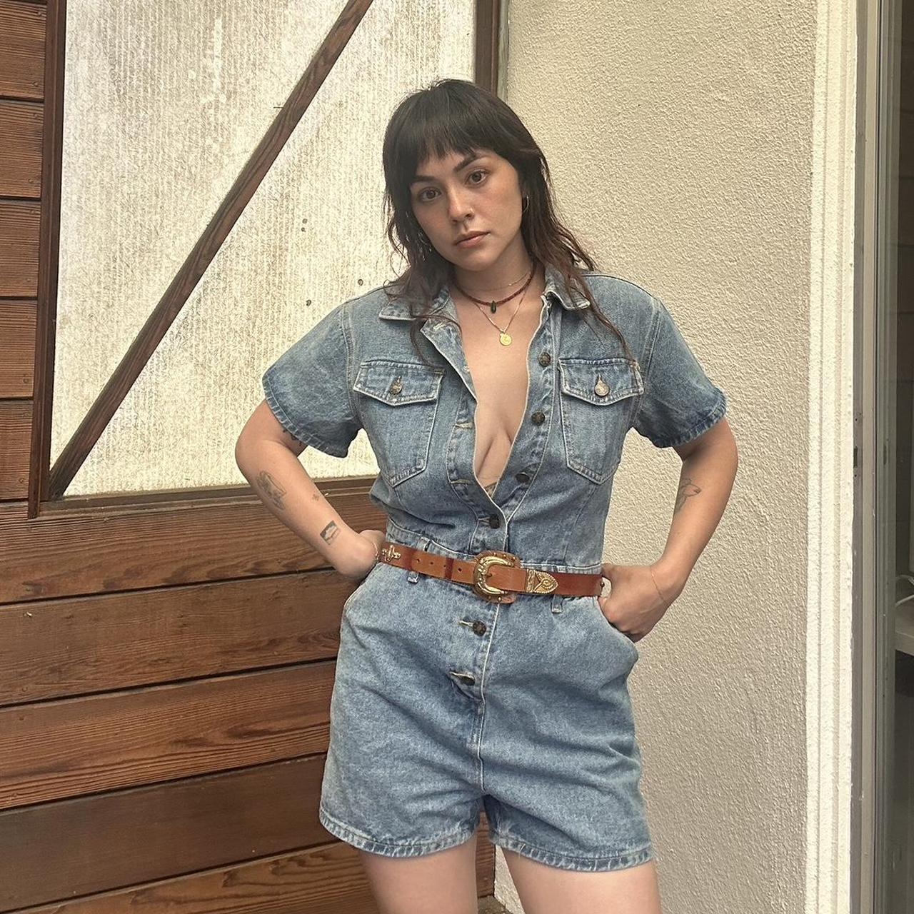 Lioness Women's Overalls - Blue - S – Older model… - image 3