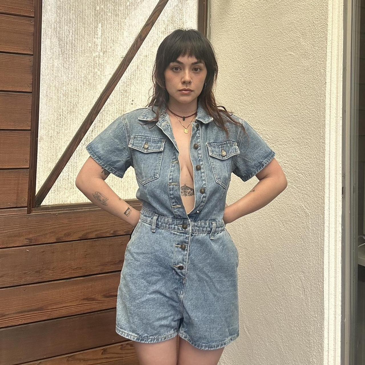 Lioness Women's Overalls - Blue - S – Older model… - image 2