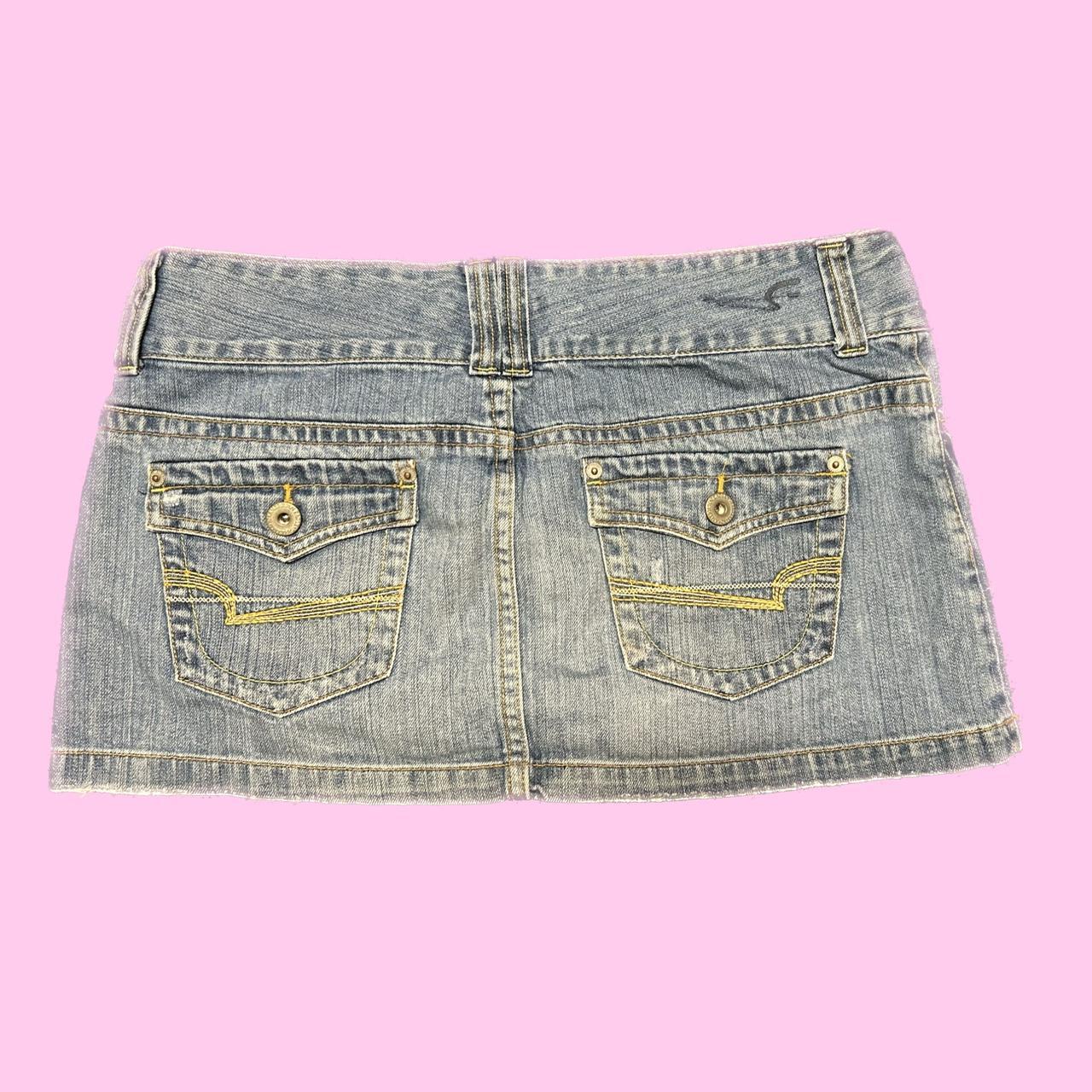 2000’s American Eagle denim skirt about 30-32 inch... - Depop