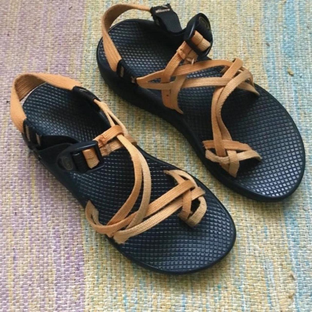 Yellow chacos best sale