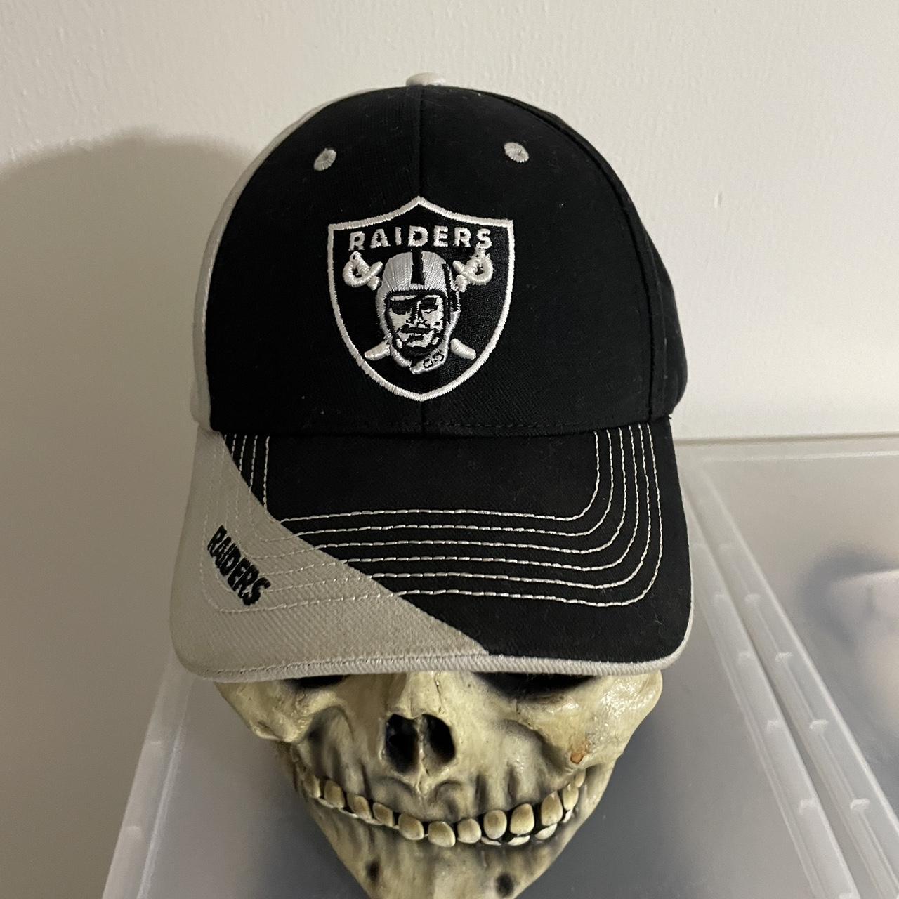 Vintage Las Vegas Oakland Raiders Strapback - Depop