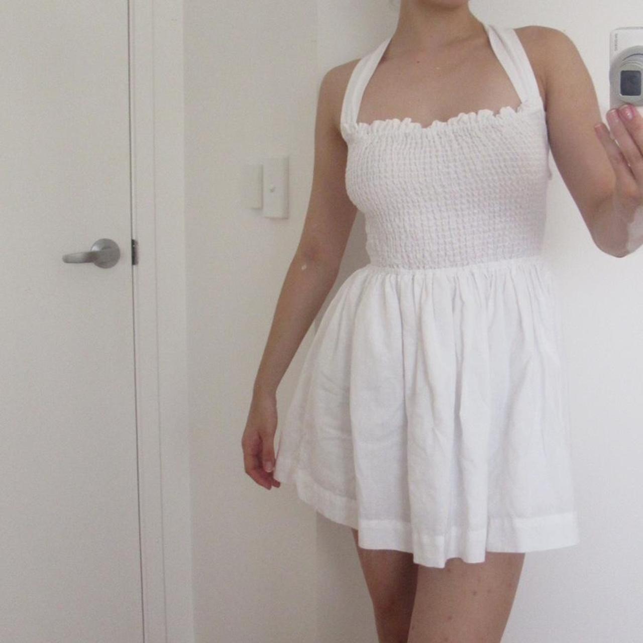 Peppermayo Women's White Dress | Depop