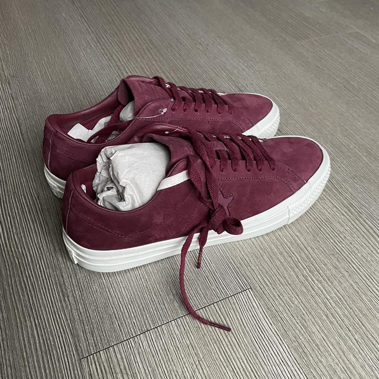 Converse cons maroon one star size 8.5