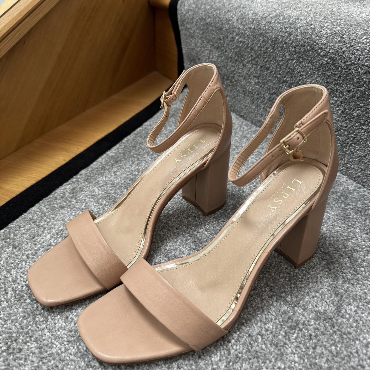 Lipsy nude shops heels