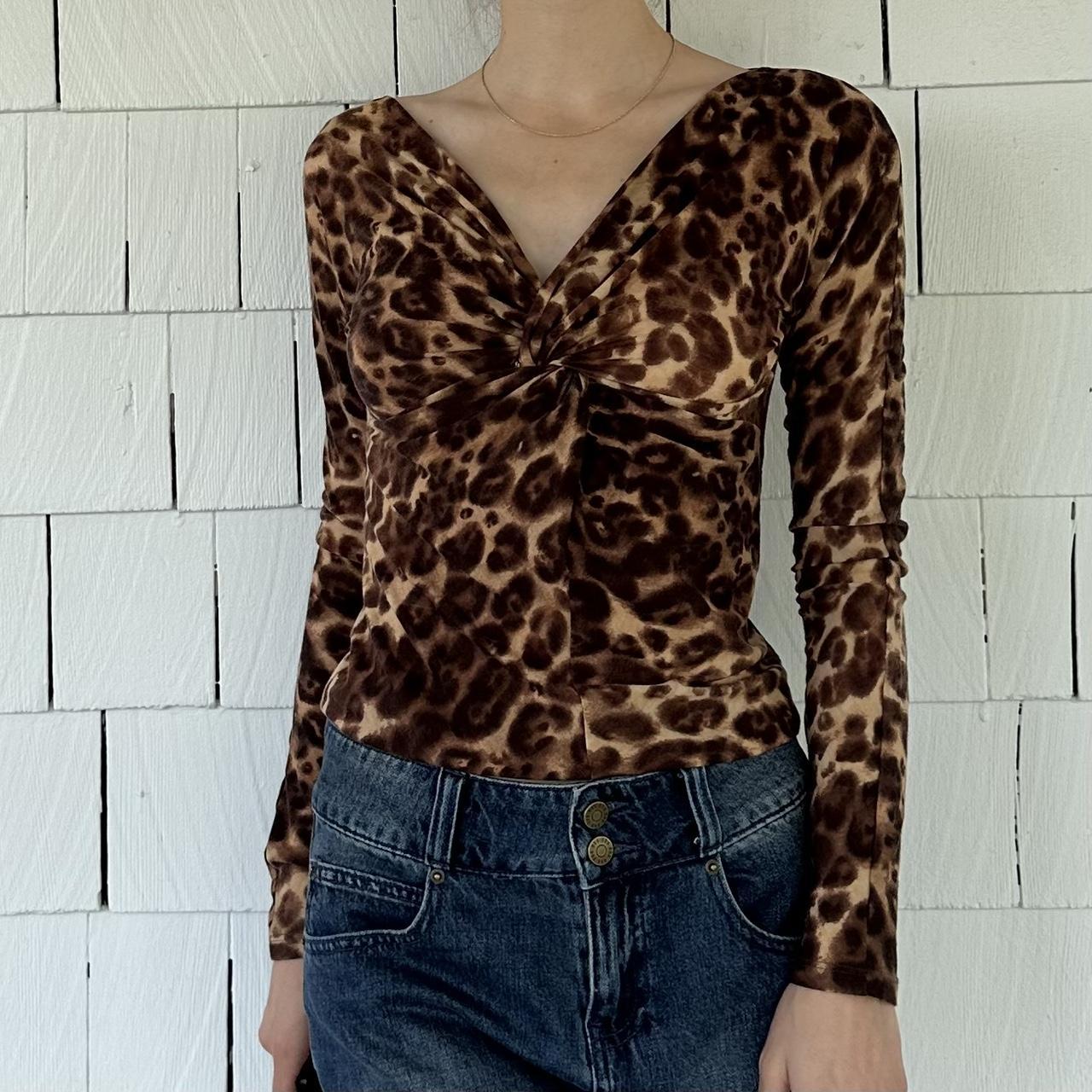 Max mara leopard outlet sweater