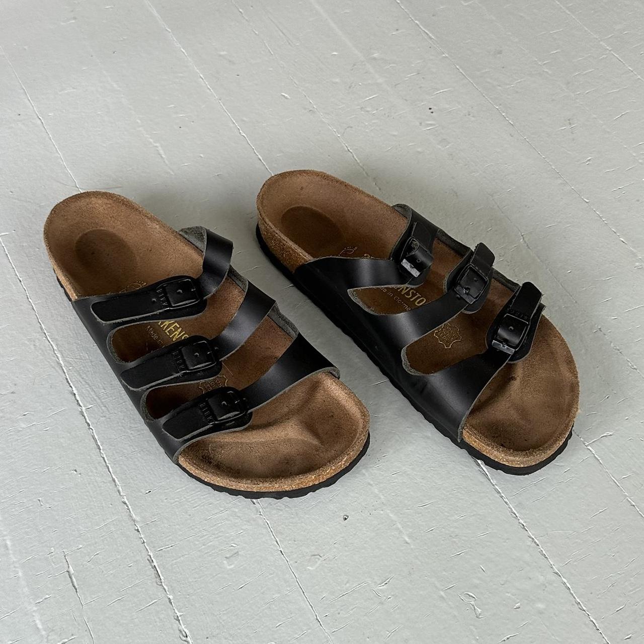 three strap birkenstocks