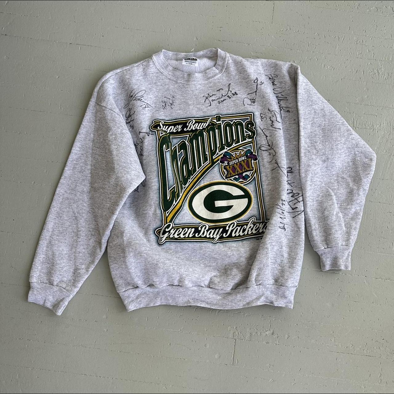 green bay packers super bowl sweatshirt