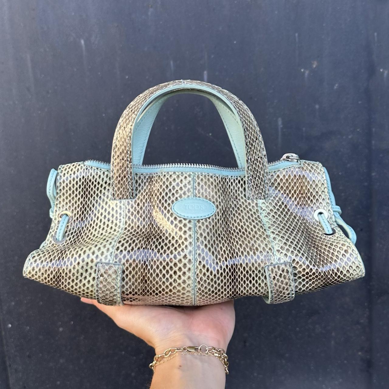 Tod's python sale bag