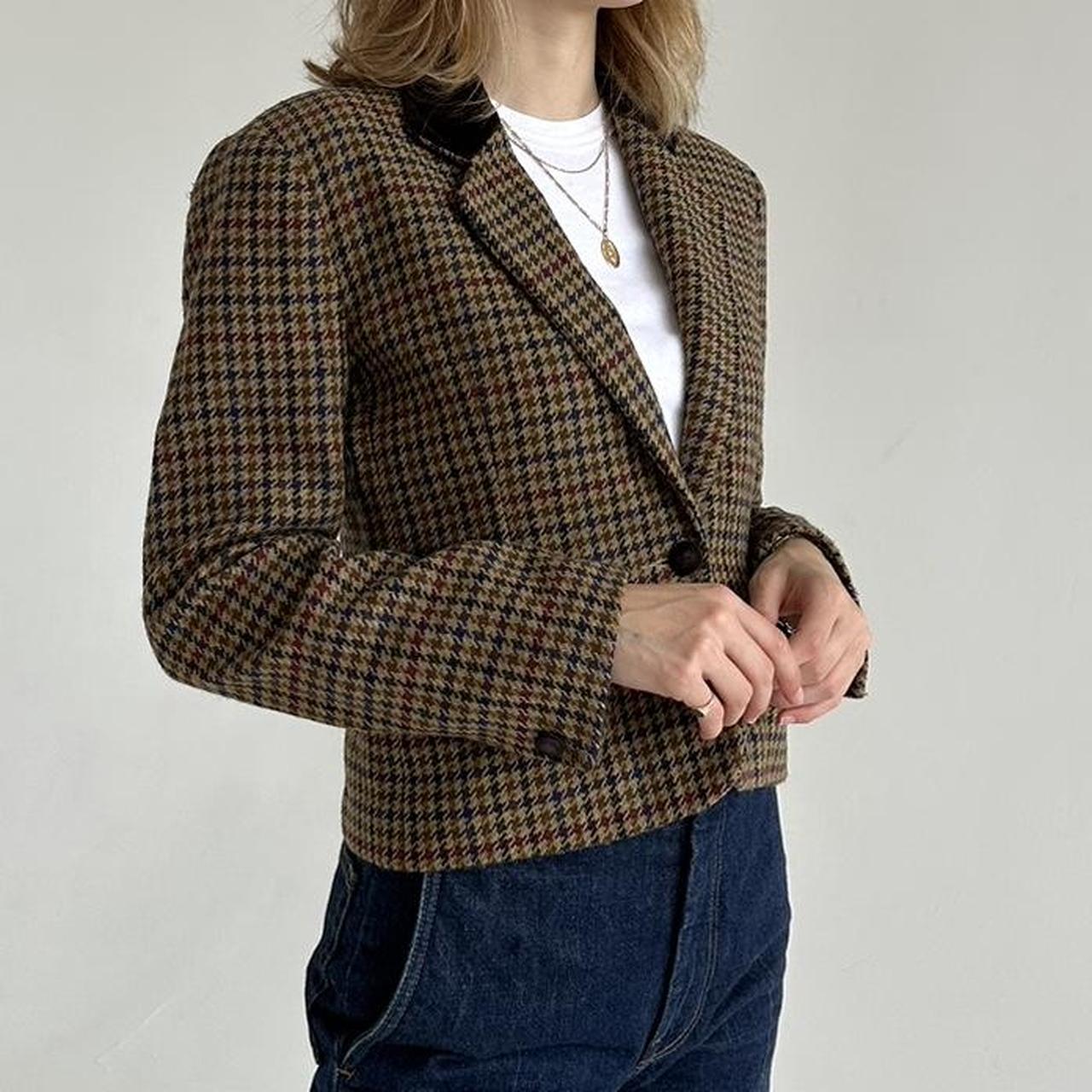 Ann Taylor Women's Tailored jacket - Brown/Multi … - image 4