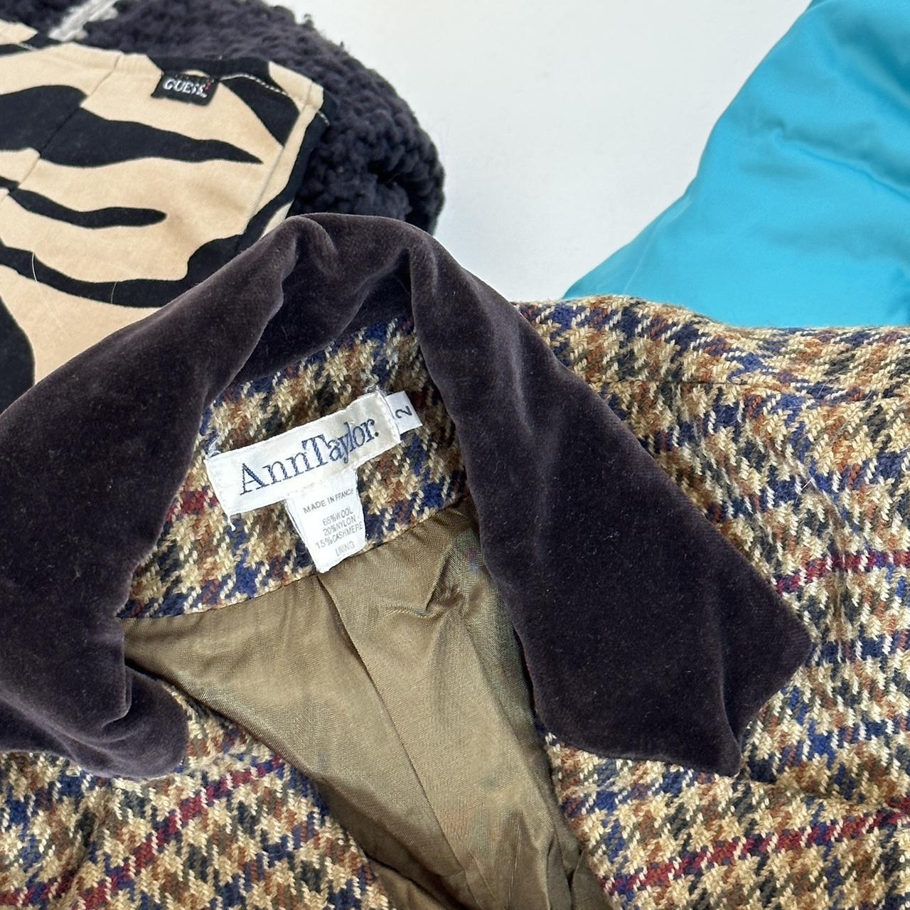 Ann Taylor Women's Tailored jacket - Brown/Multi … - image 5