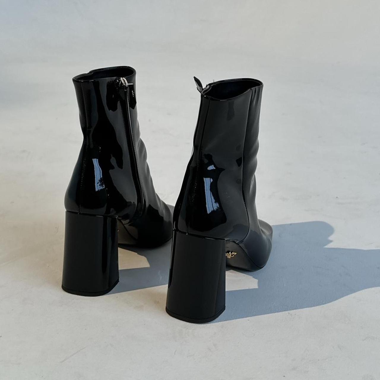 Ankle Boots Nasty Gal Prada Boots Insane Prada Patent Leather