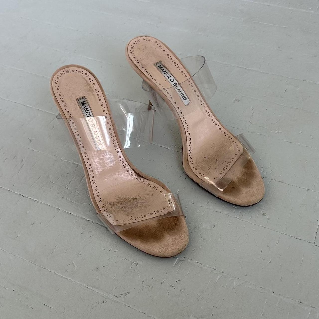 7㎝●シンプルヒール●Manolo Blahnik● ヌード色 uploading-1415180.jpg