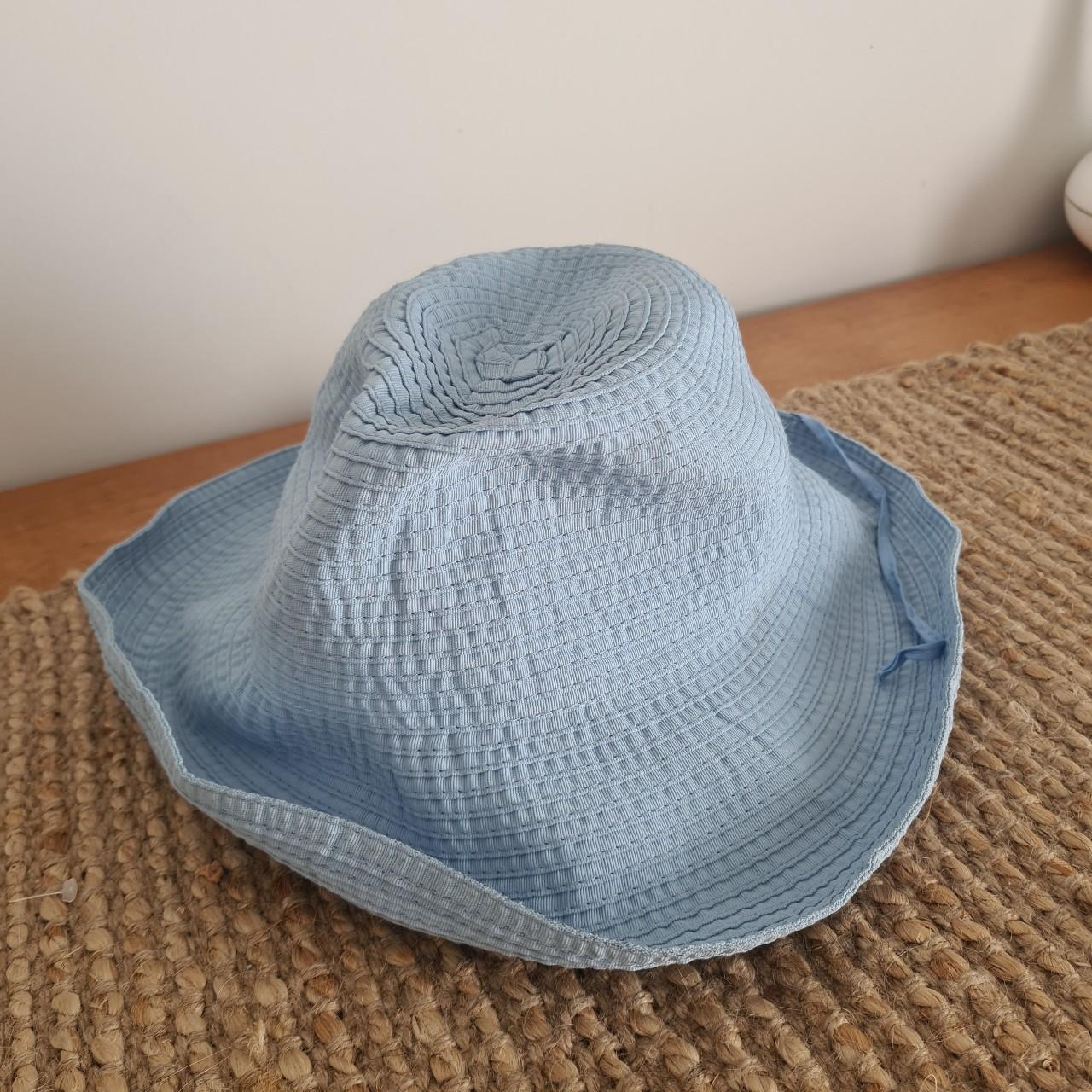 Sickest bucket hat. Ties up so can tighten to head... Depop
