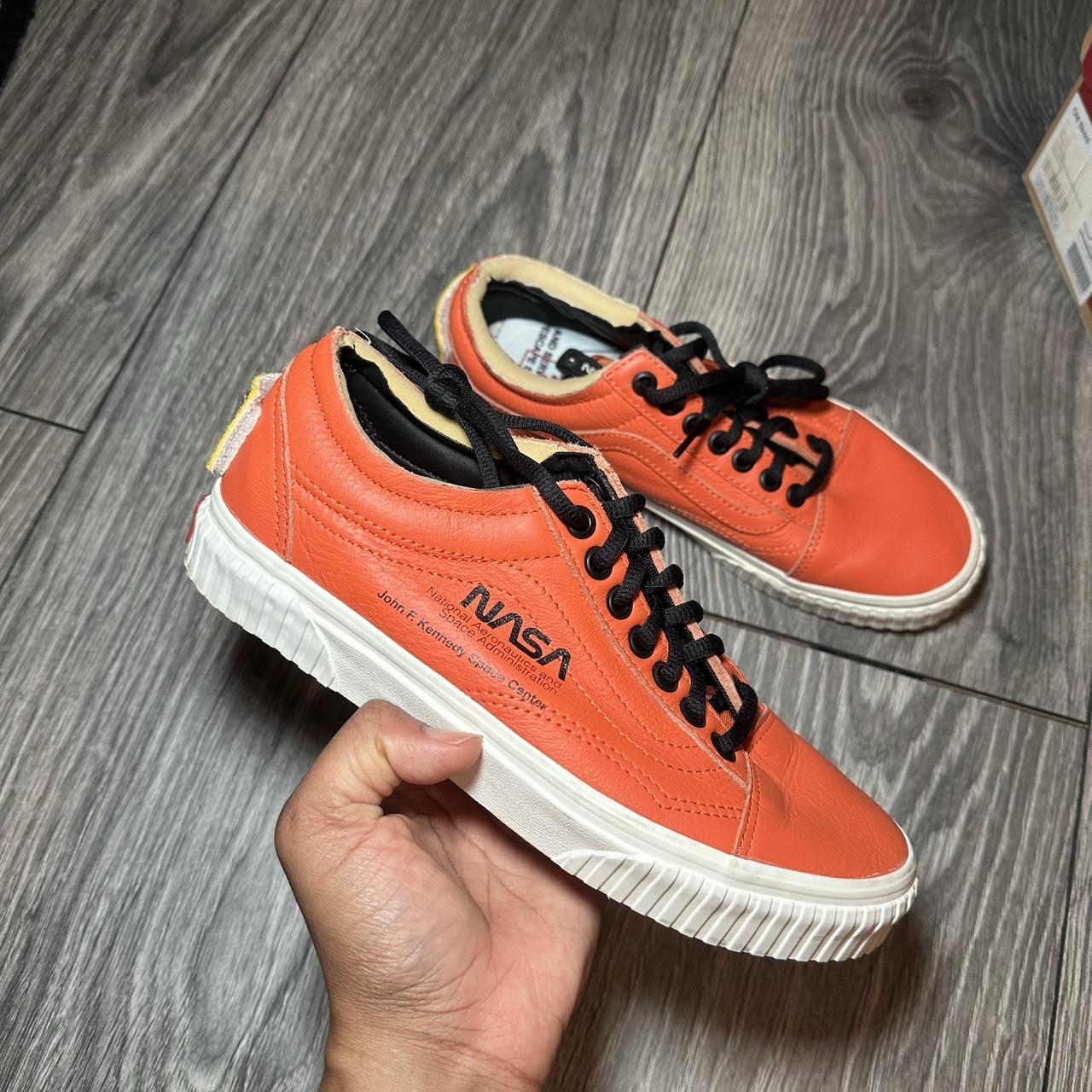 Orange Vans x NASA Old Skool Space Voyager John F. Depop