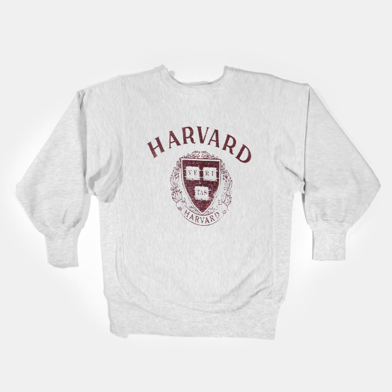 Vintage 90s Champion Reverse Weave Harvard... - Depop