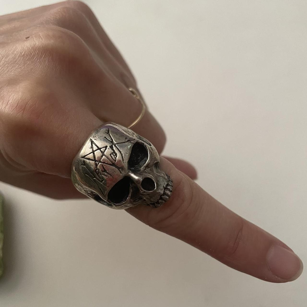 Tokyo Human Experiments ‘New York Skull Ring’ Size 7...