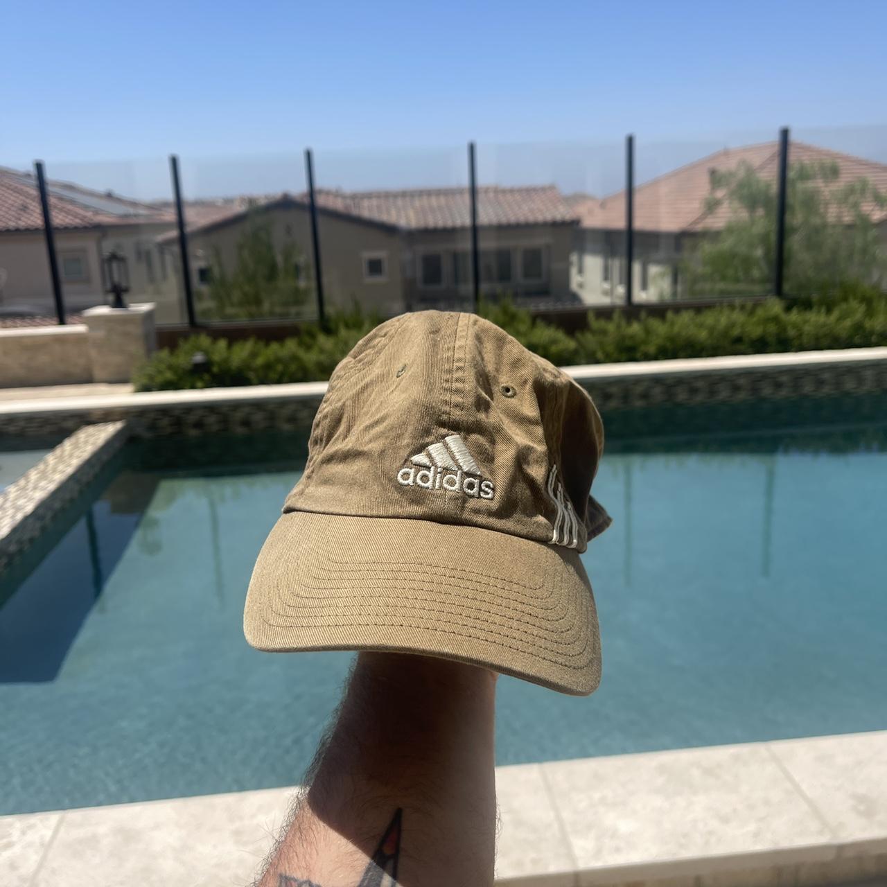 Y2K Modern Brown essential Adidas hat, As