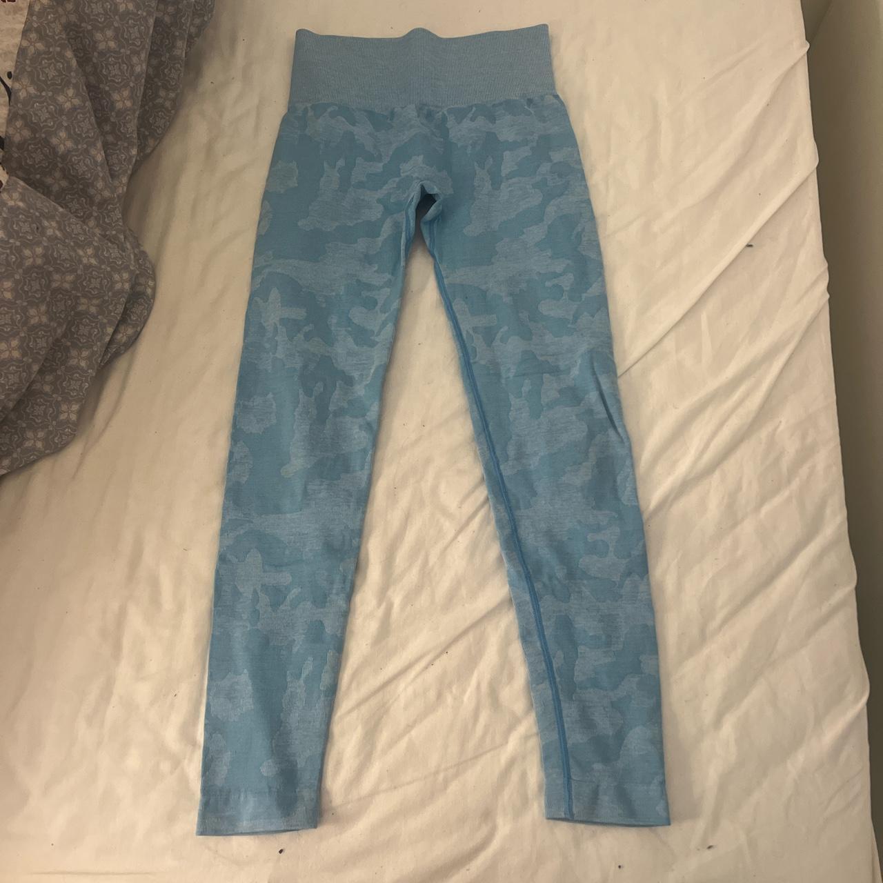 Camo blue NVGTN leggings Good quality Would fit a... Depop