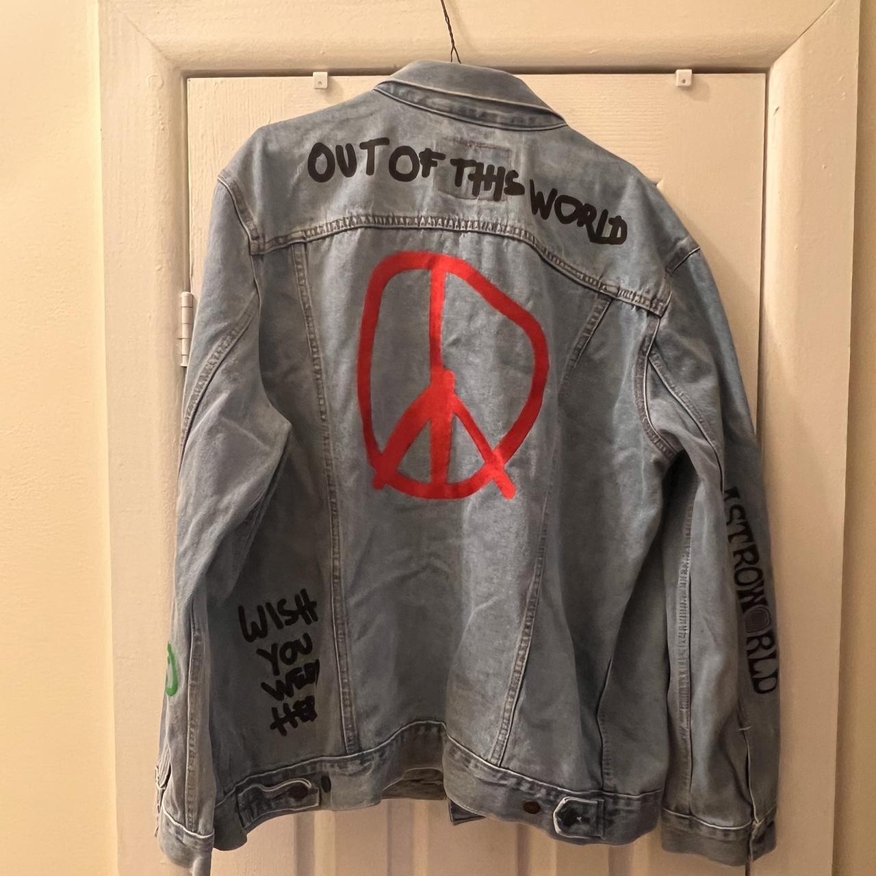 Travis Scott x Levi s Astroworld denim jacket c Depop